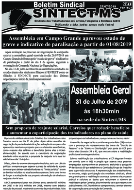 BOLETIM DO SINTECTMS 27072019
