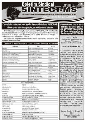 BOLETIM SINTECTK-MS 10/05/2019