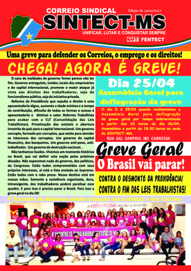 CORREIO SINDICAL 19/04/2017