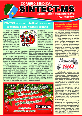 CORREIO SINDICAL DEZEMBRO 2016