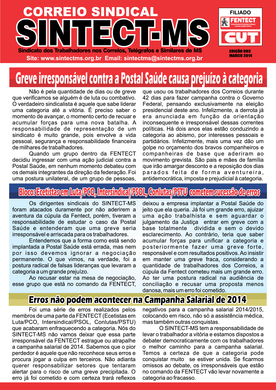 Correio Sindical Março Edição 03